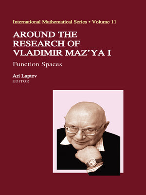 cover image of Around the Research of Vladimir Maz'ya I